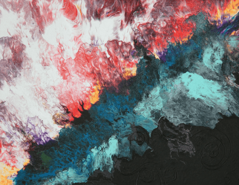 Painting 10 — abstract painting by Diana Bordean