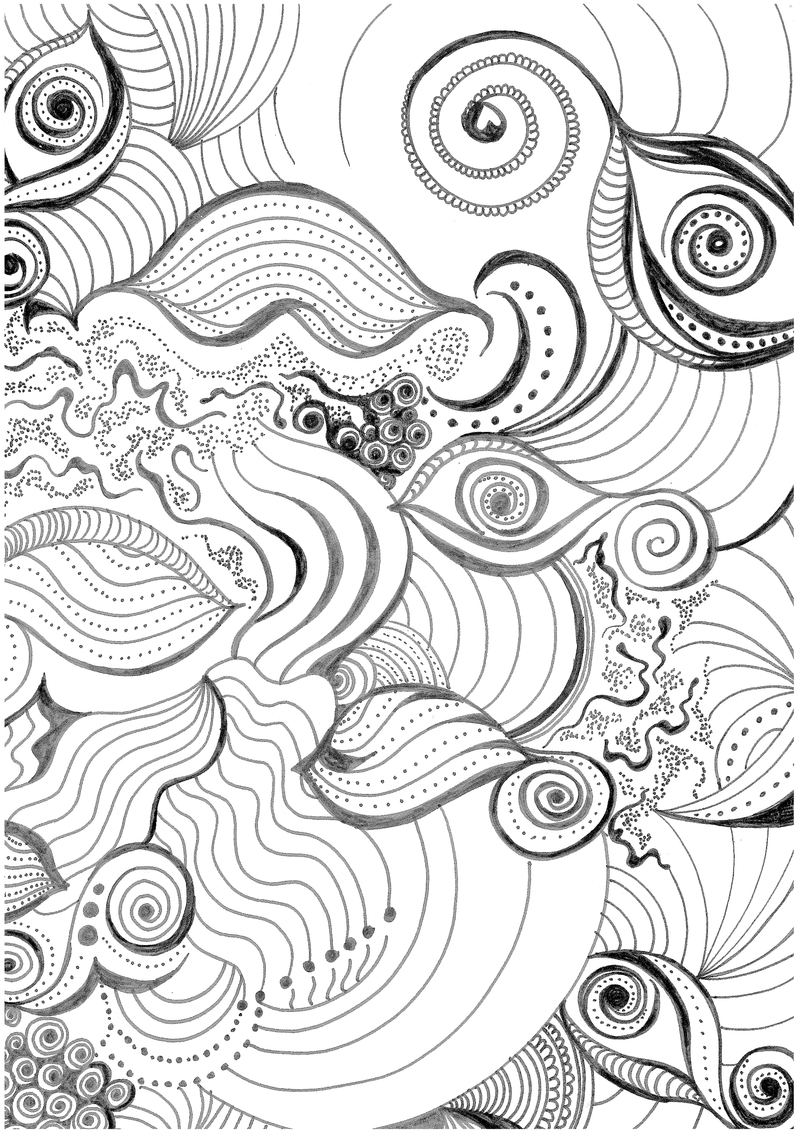 Painting 52 — abstract painting by Diana Bordean