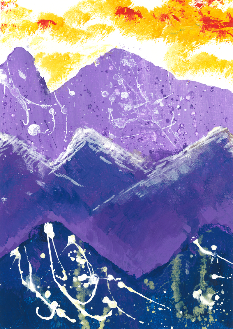 Painting 62 — abstract painting by Diana Bordean