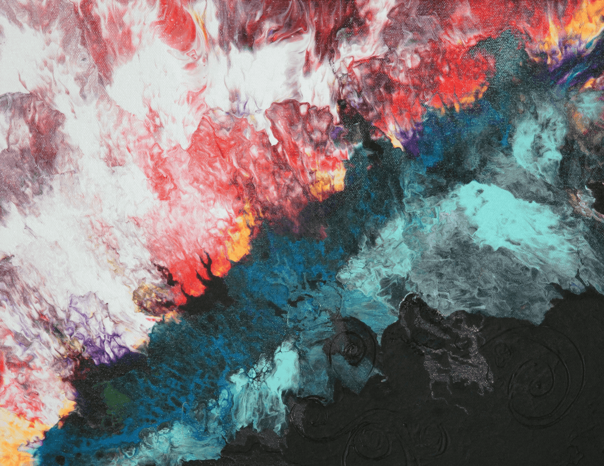 Painting 10 — abstract painting by Diana Bordean