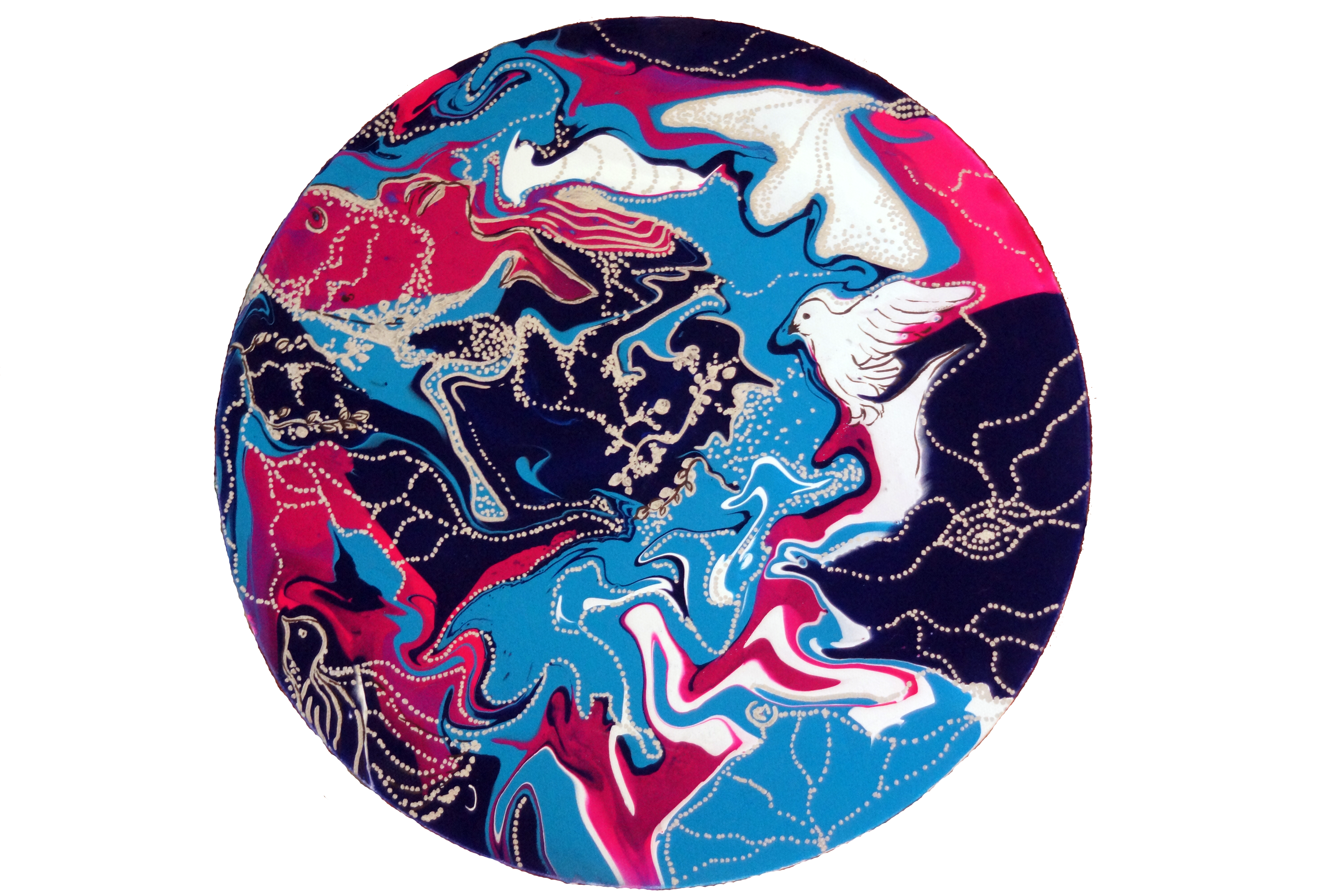 Painting 16 — abstract painting by Diana Bordean