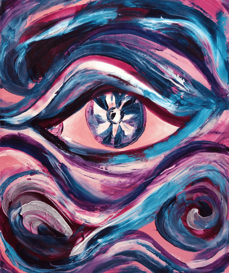 Painting 18 — abstract painting by Diana Bordean
