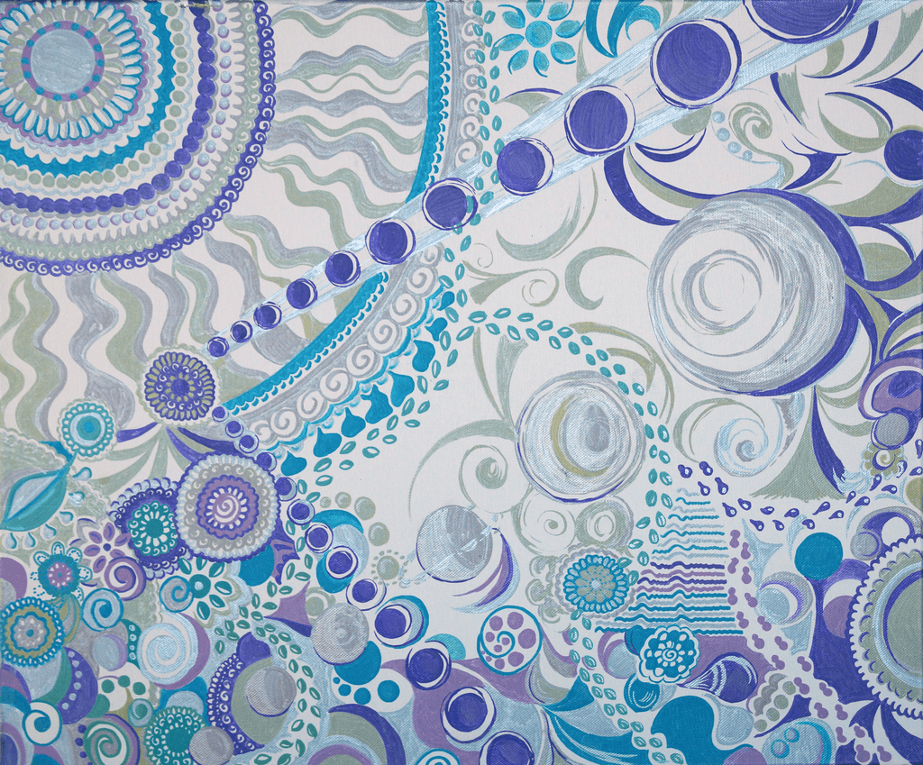 Painting 2 — abstract painting by Diana Bordean