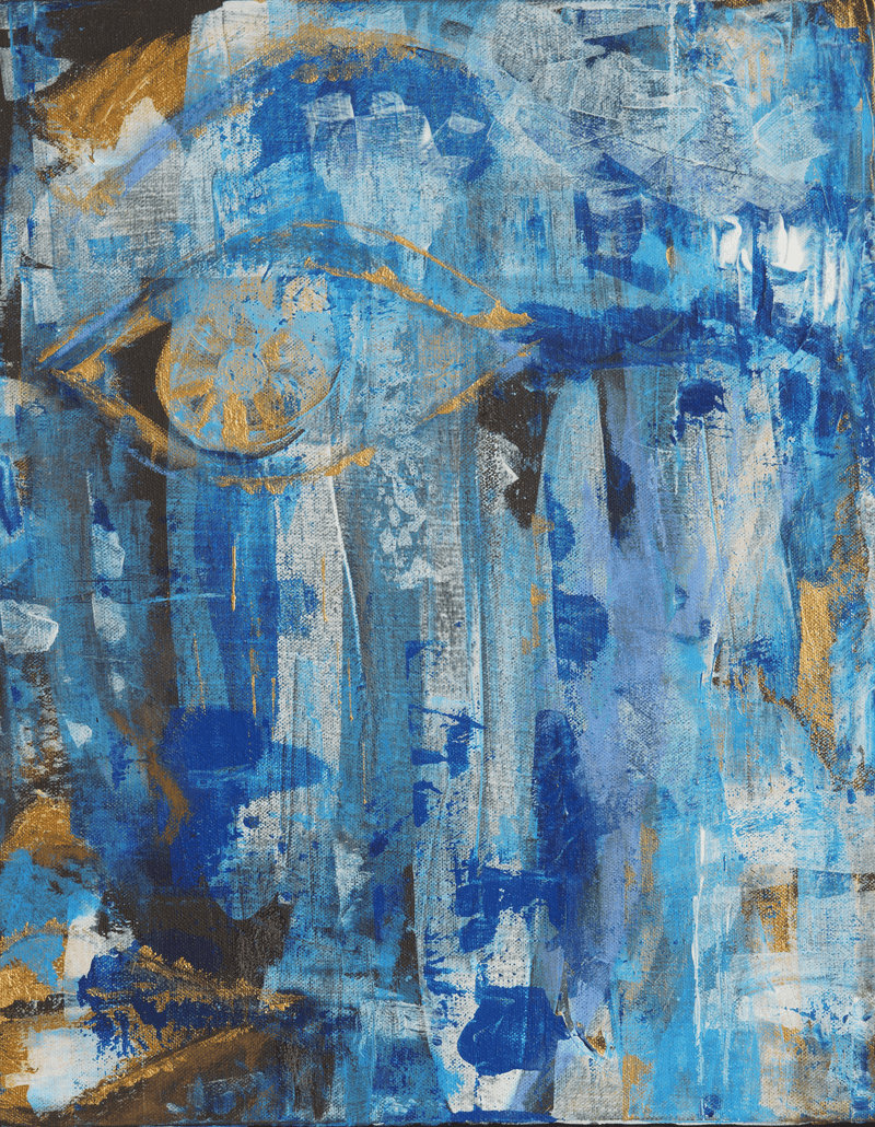 Painting 35 — abstract painting by Diana Bordean