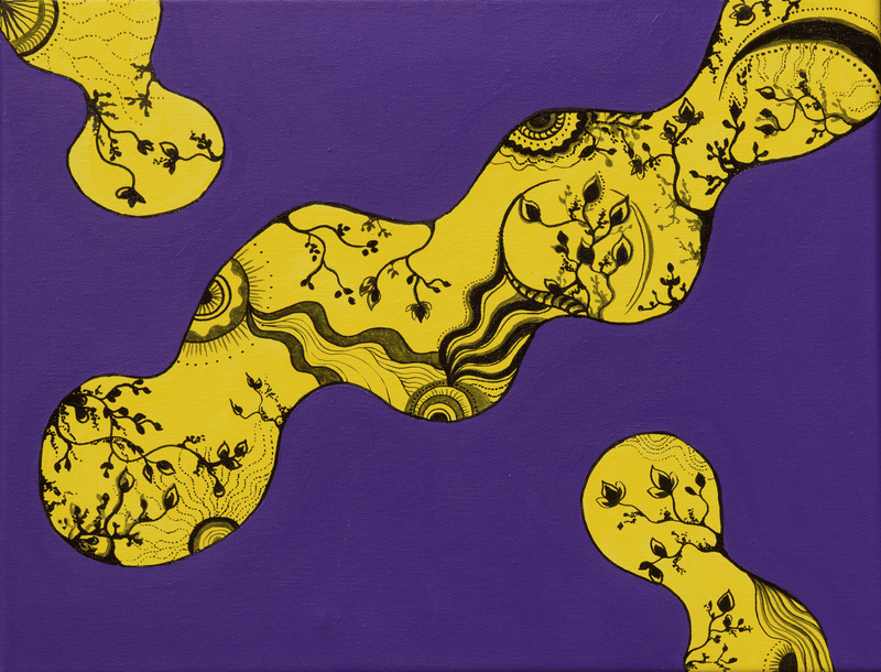 Painting 36 — abstract painting by Diana Bordean