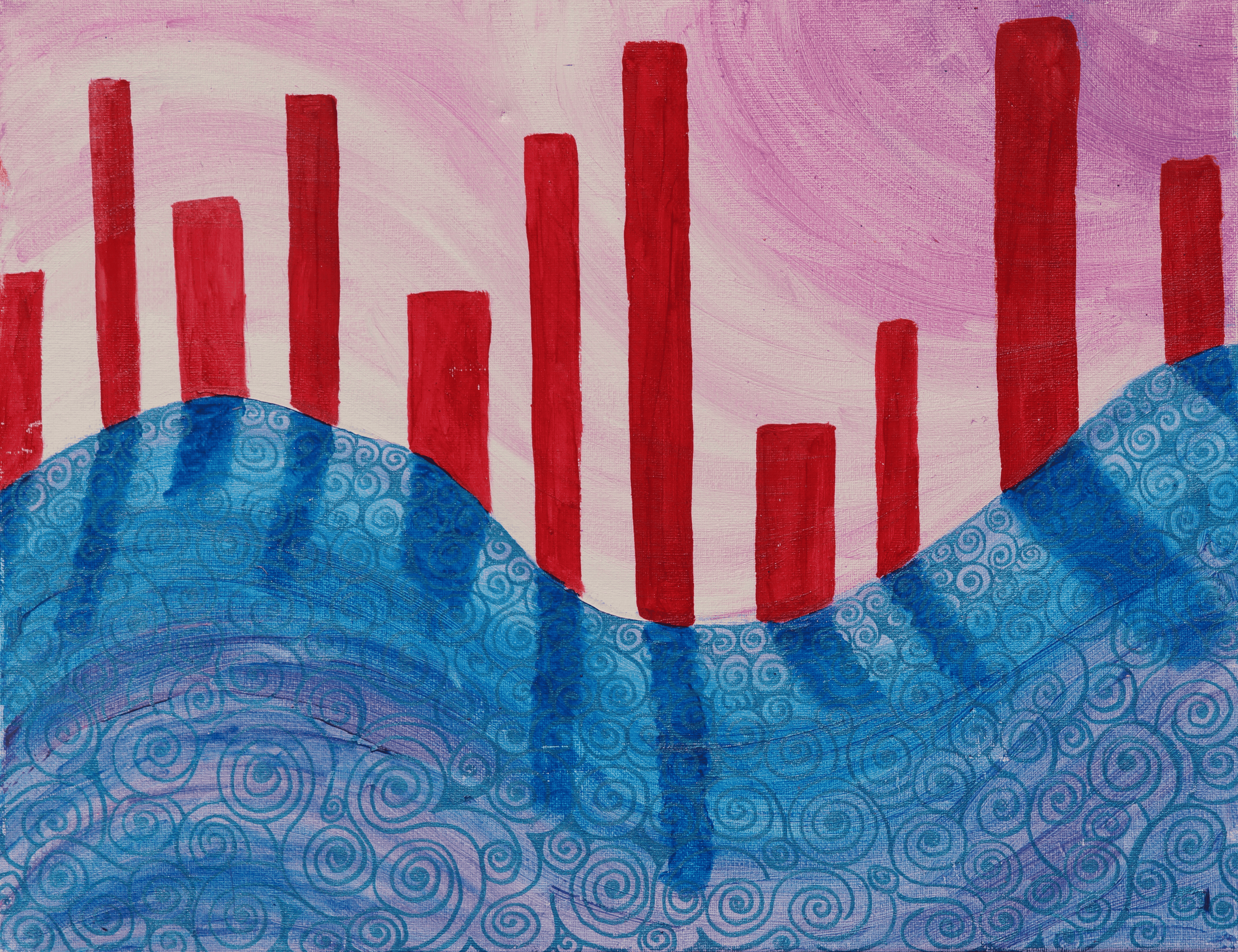 Painting 37 — abstract painting by Diana Bordean