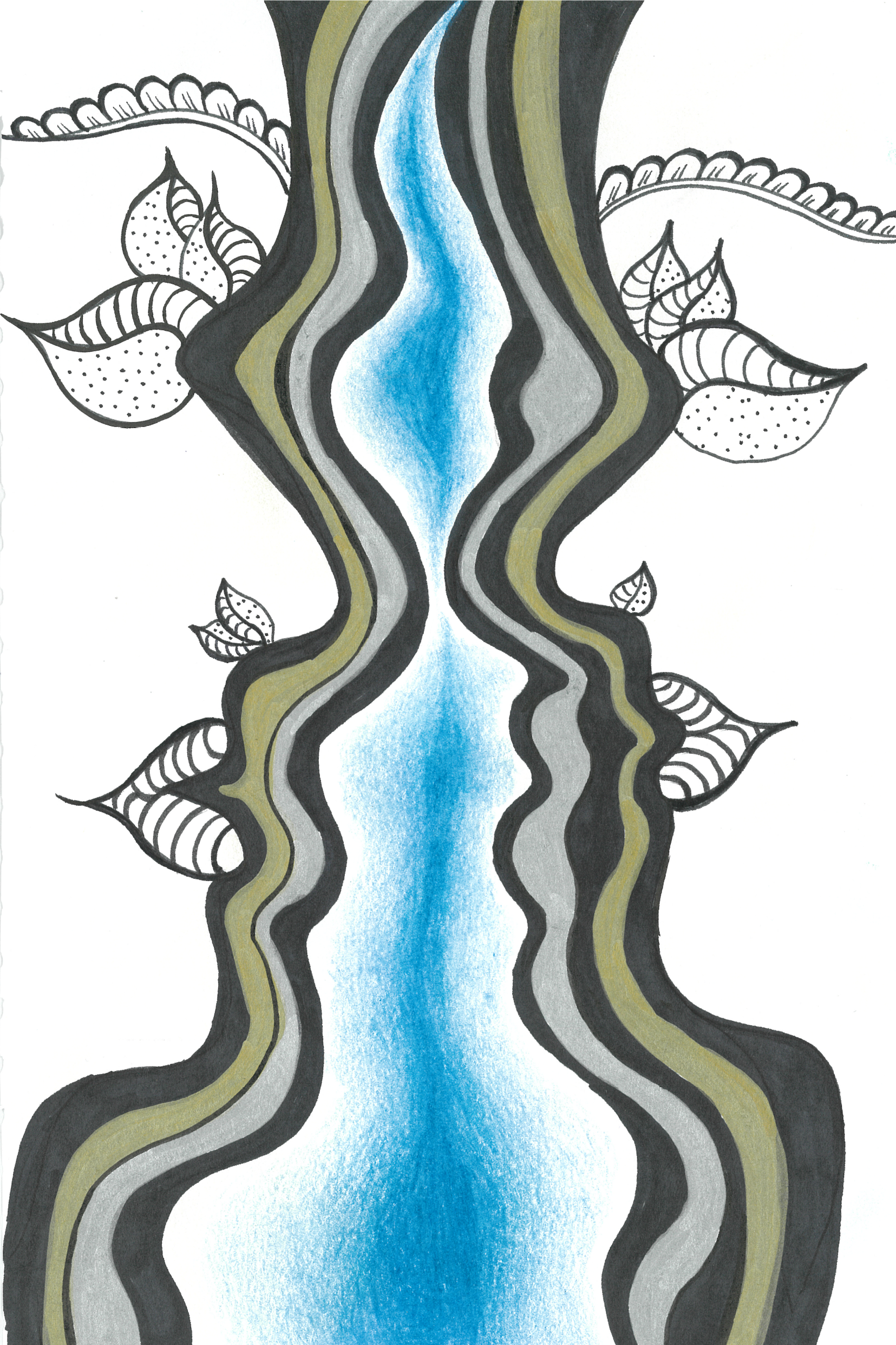 Painting 55 — abstract painting by Diana Bordean
