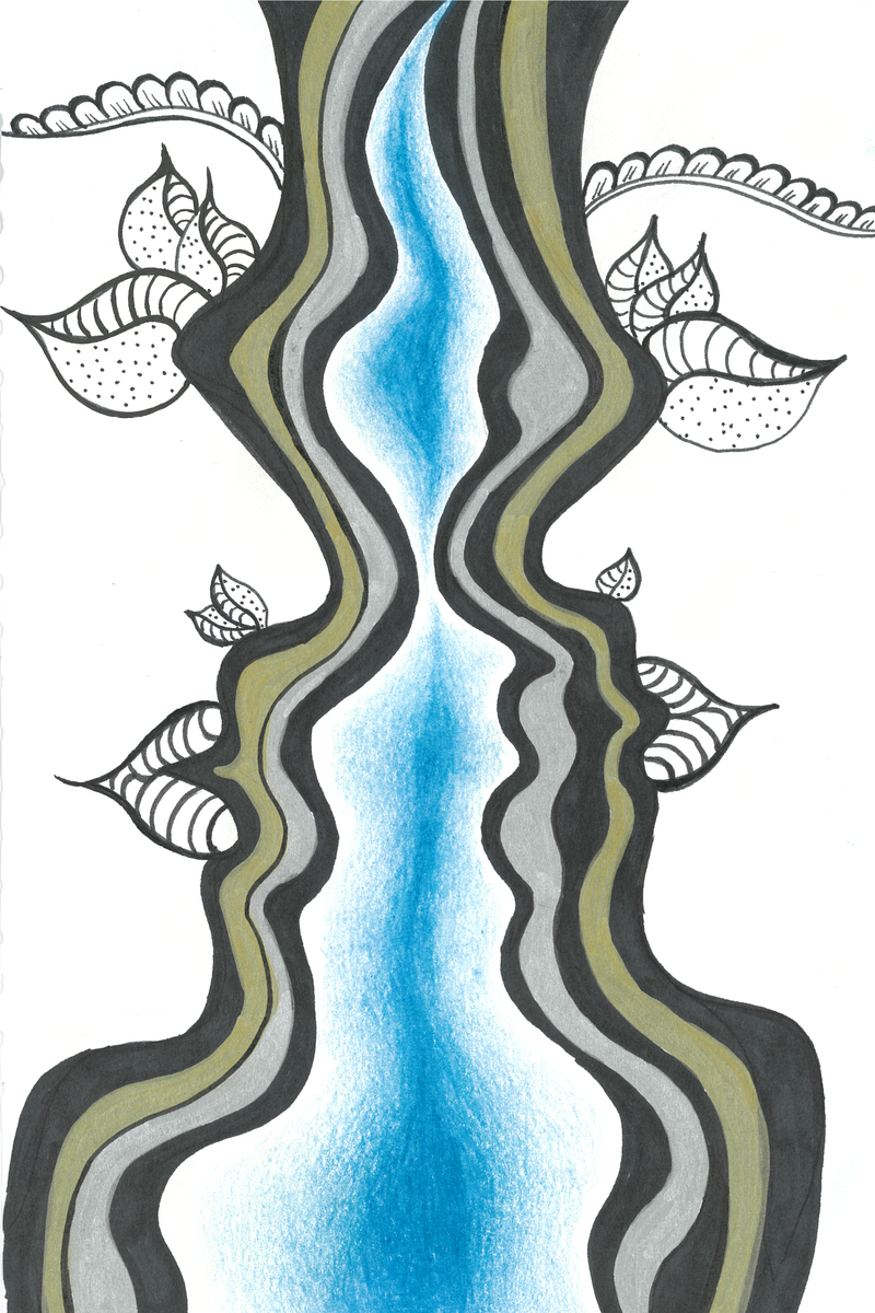 Painting 55 — abstract painting by Diana Bordean