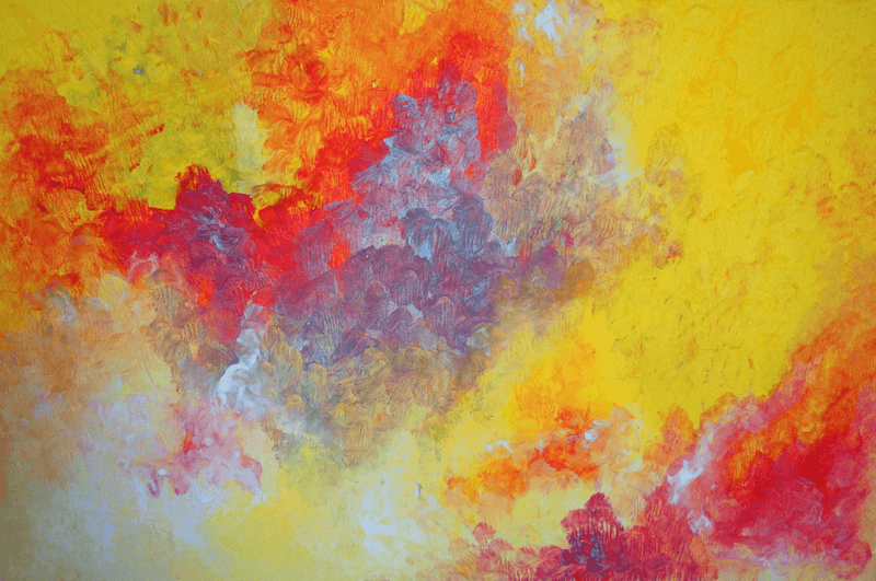 Painting 7 — abstract painting by Diana Bordean